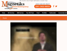 Tablet Screenshot of magnetiks.com